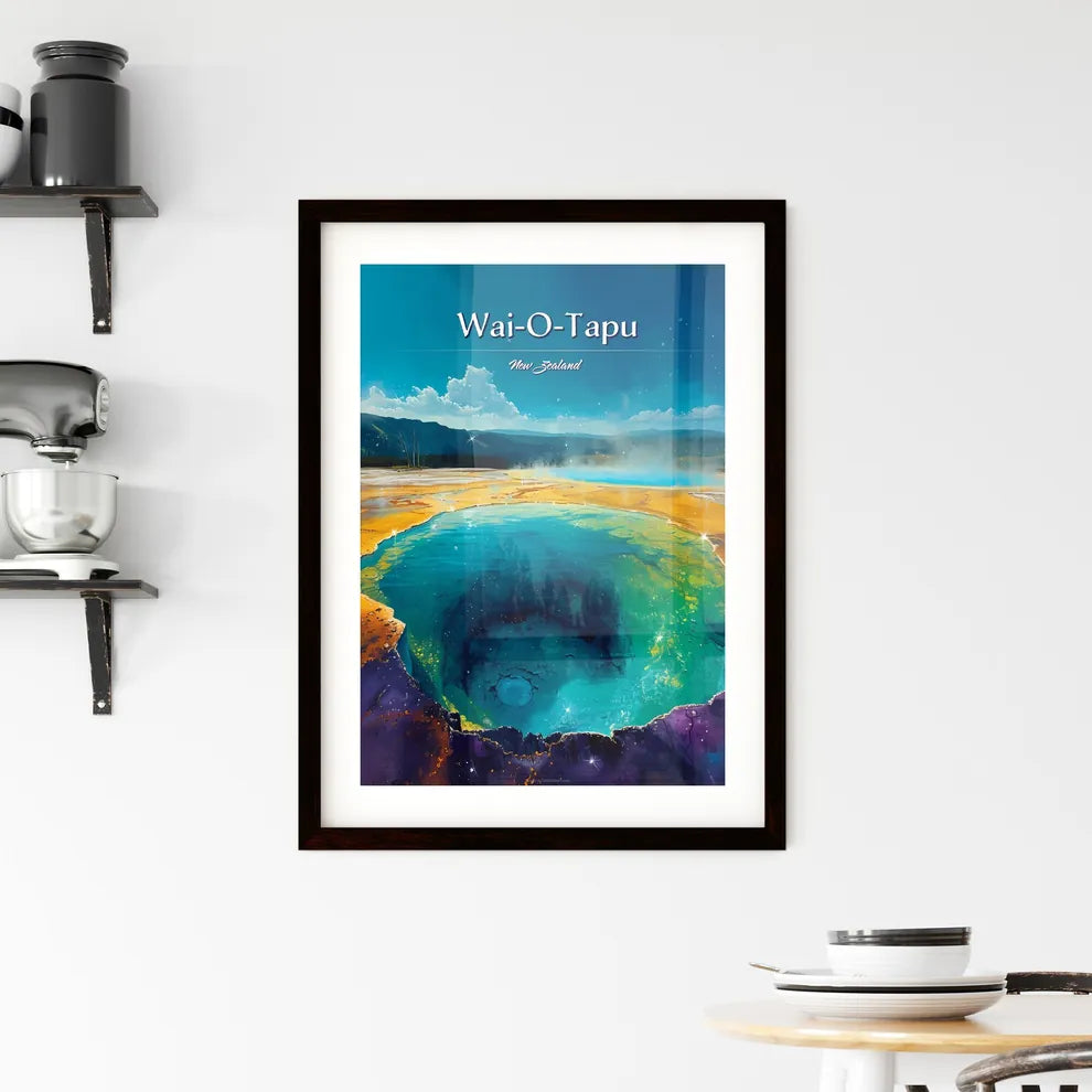 Wai-O-Tapu Framed Print