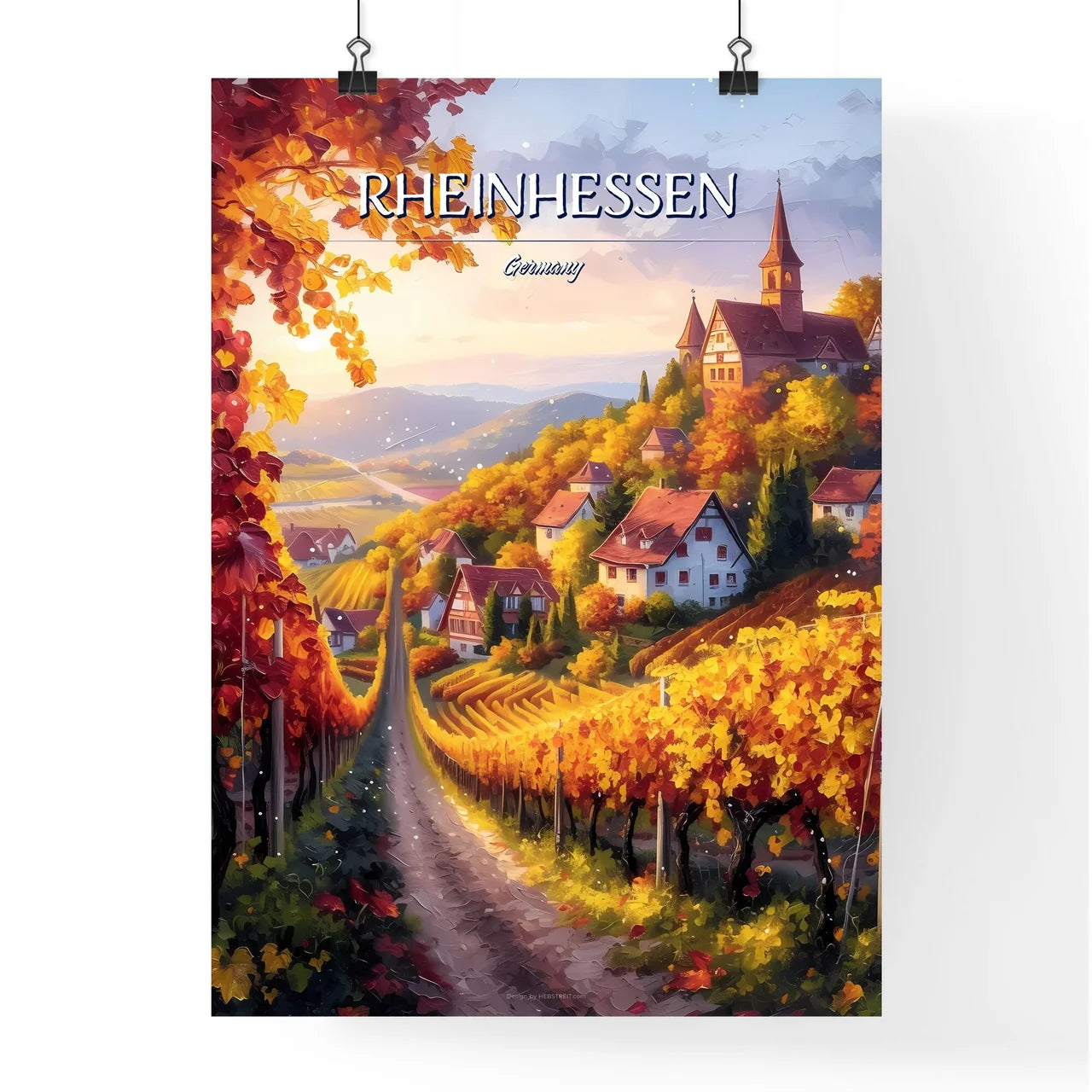 Rheinhessen Poster