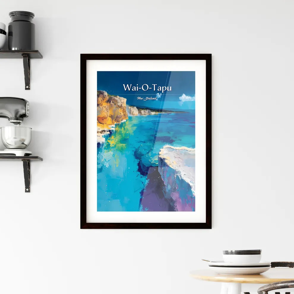 Wai-O-Tapu Framed Print