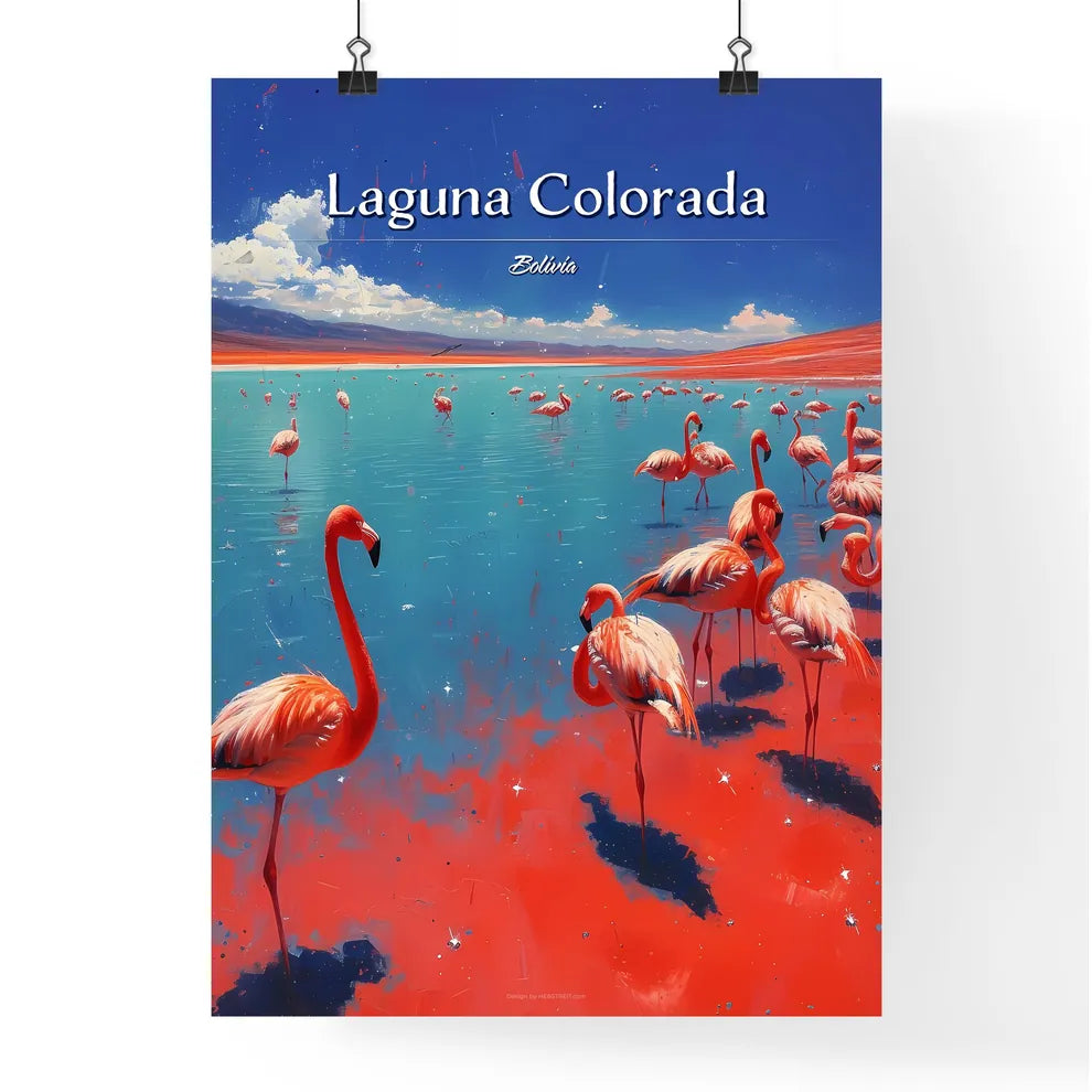 Laguna Colorada Poster