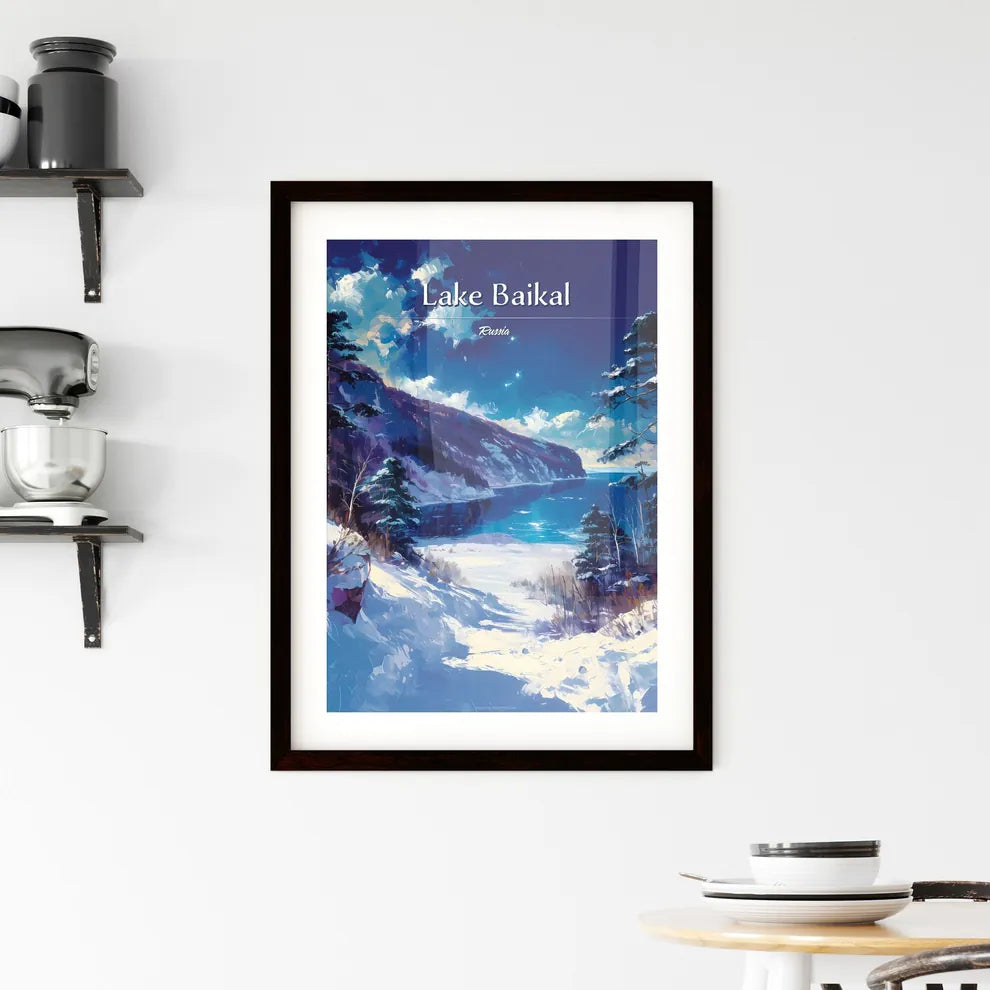 Lake Baikal Framed Print