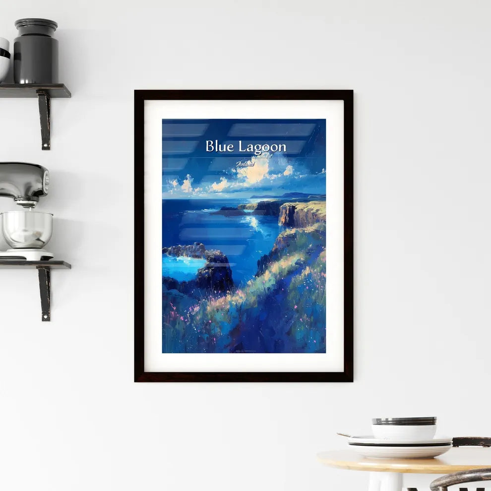Blue Lagoon Framed Print