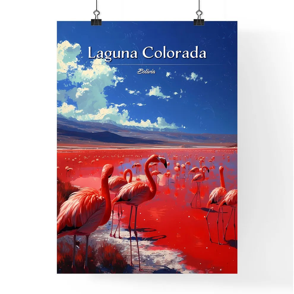 Laguna Colorada Poster