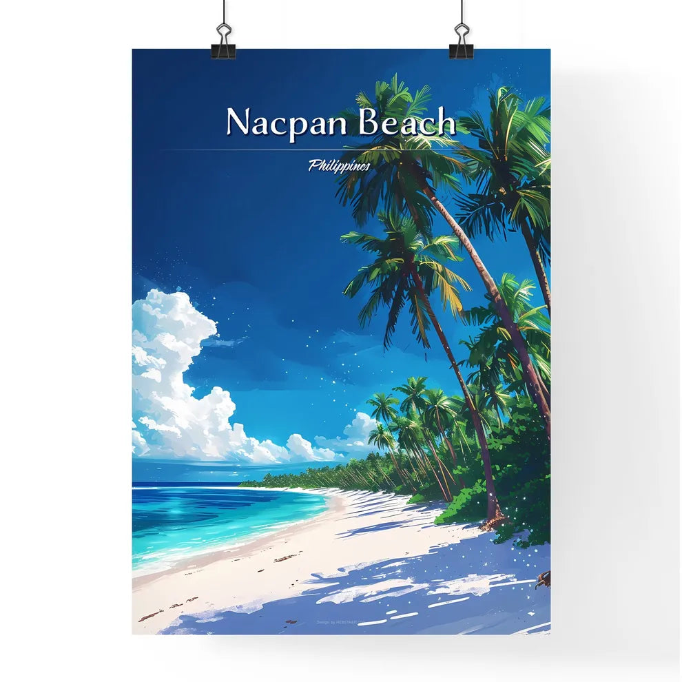 Nacpan Beach Poster