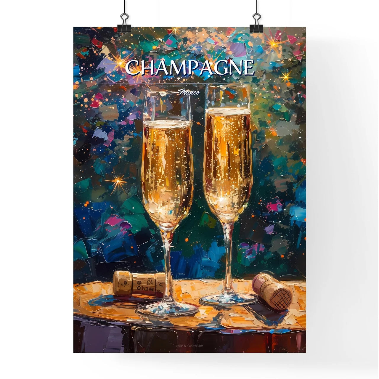 Champagne Poster
