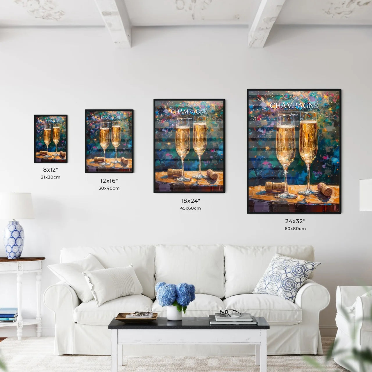 Champagne - Kitchen Hangings