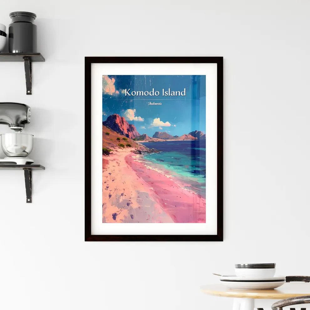 Komodo Island Framed Print