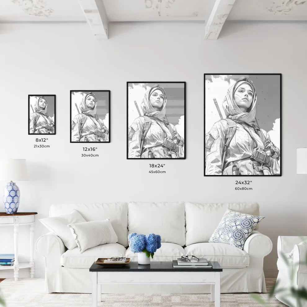 Saint mary standing above firefighters - Kitchen Hangings