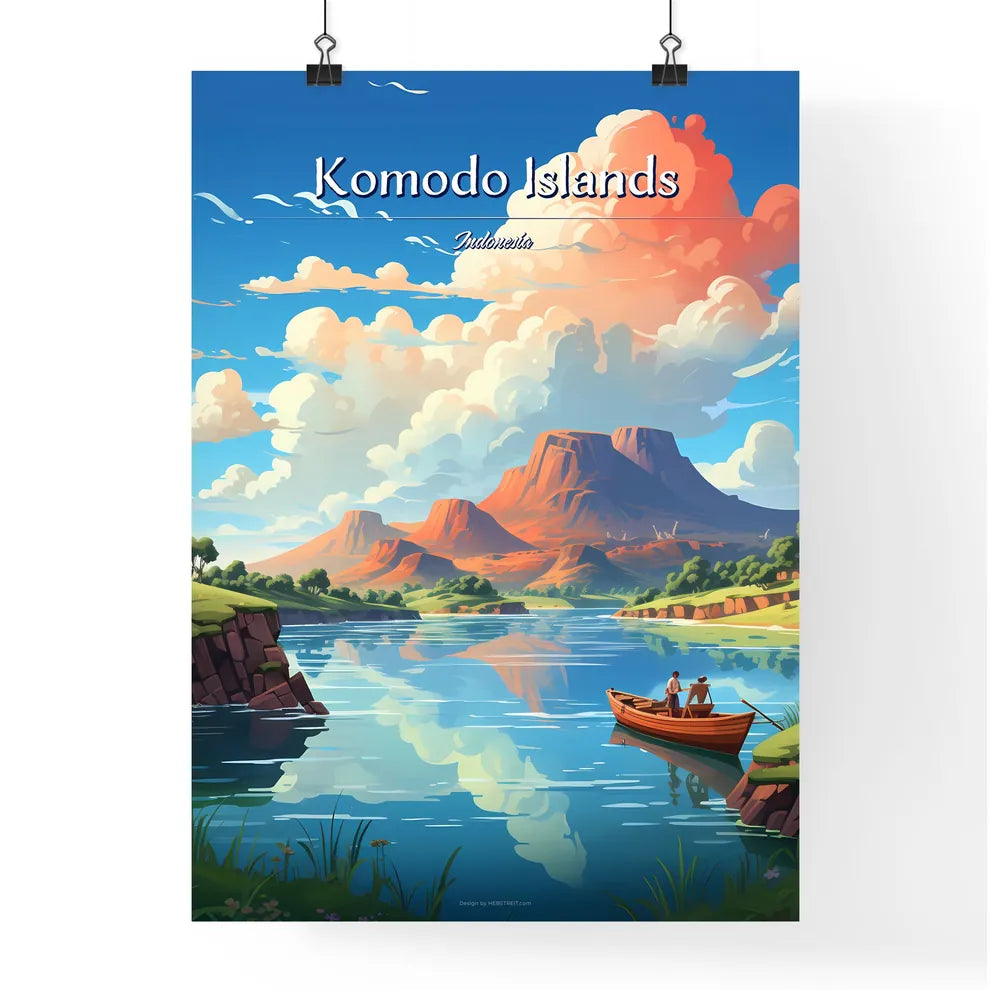 Komodo Islands Poster