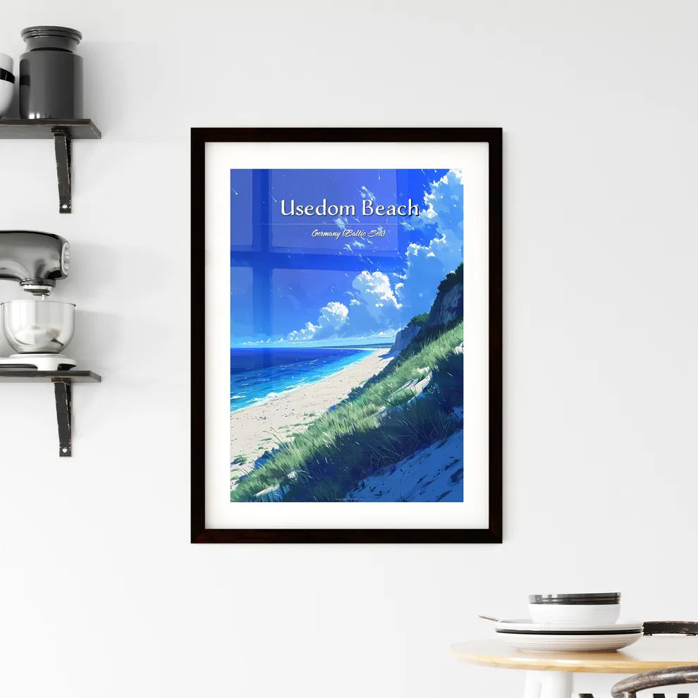 Usedom Beach Framed Print