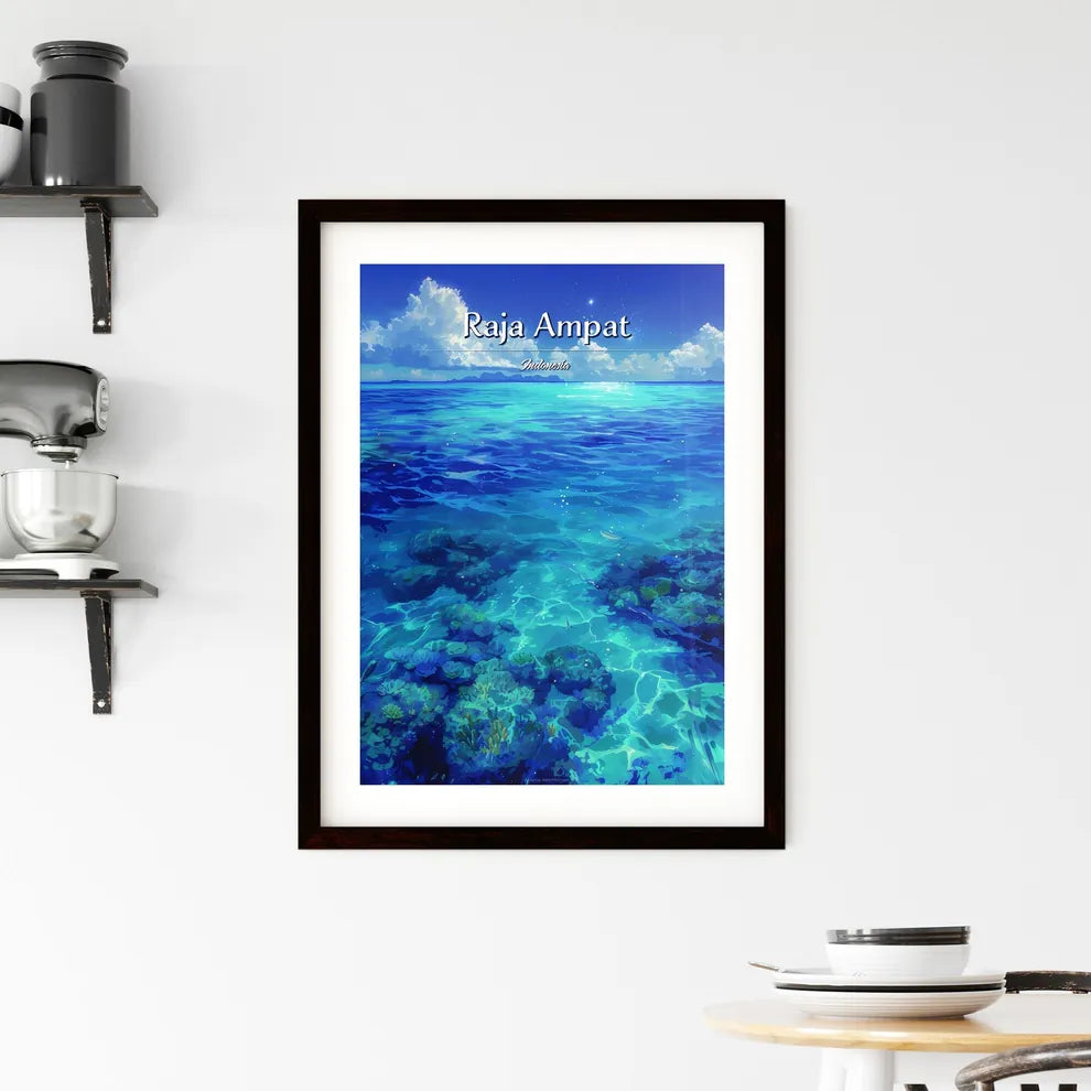 Raja Ampat Framed Print