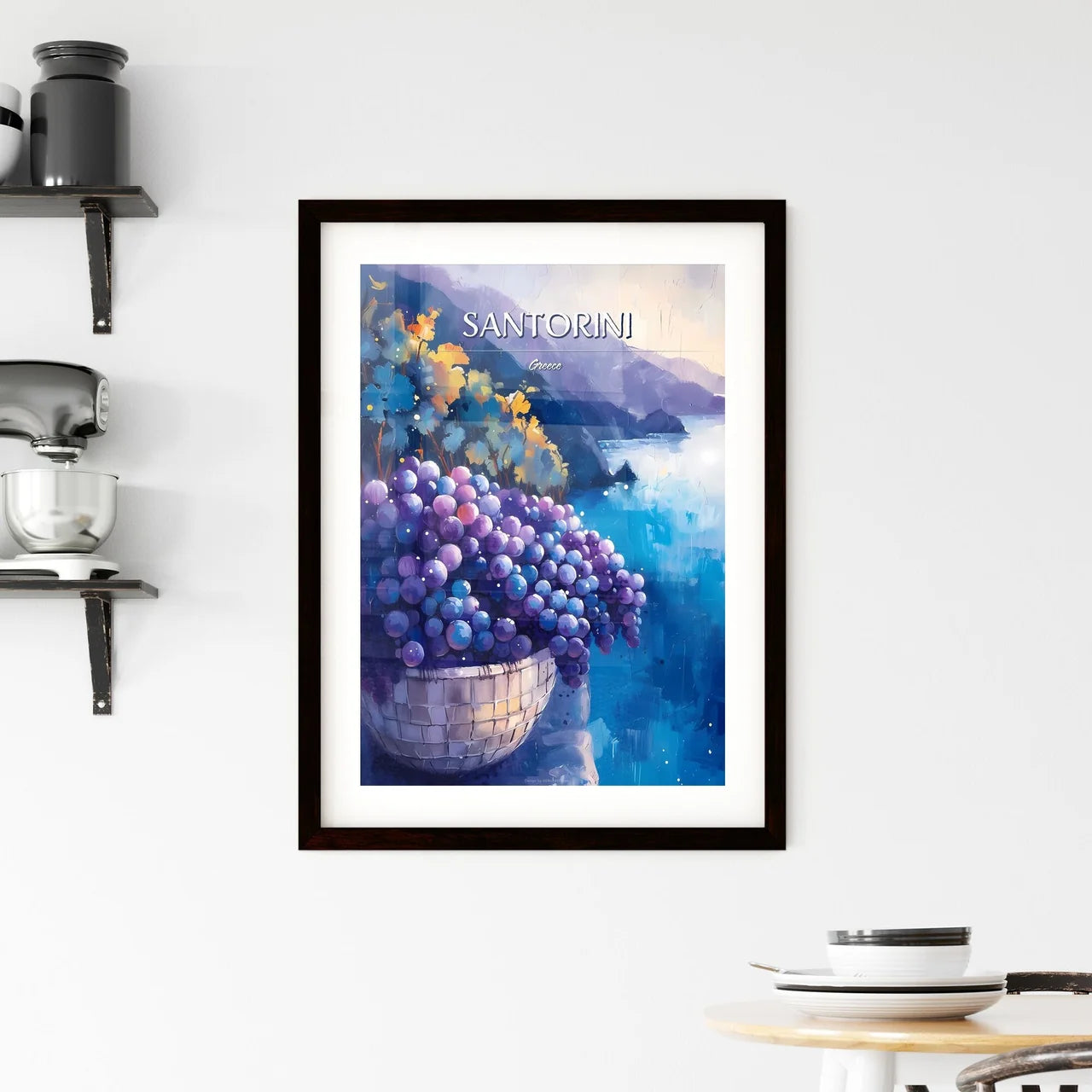 Santorini Framed Print