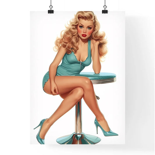 Deep Sea fisherman Rachel Welch - Art print  Poster