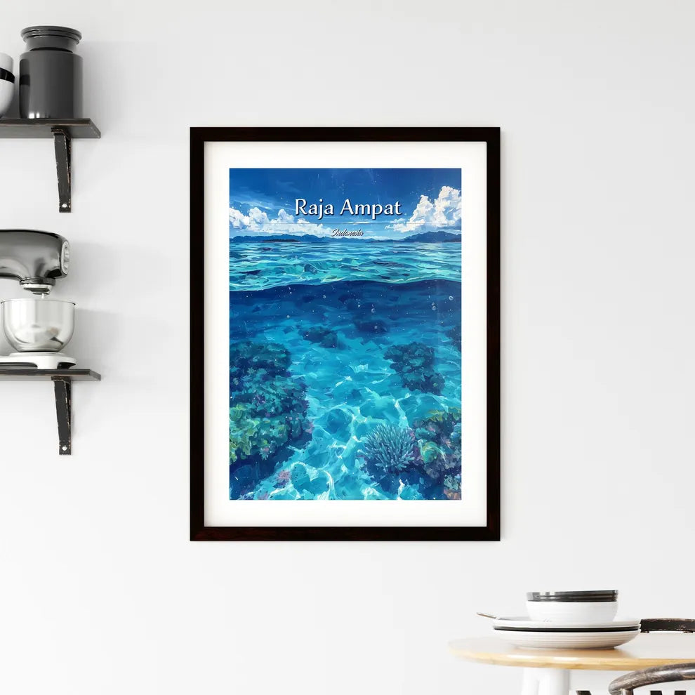 Raja Ampat Framed Print