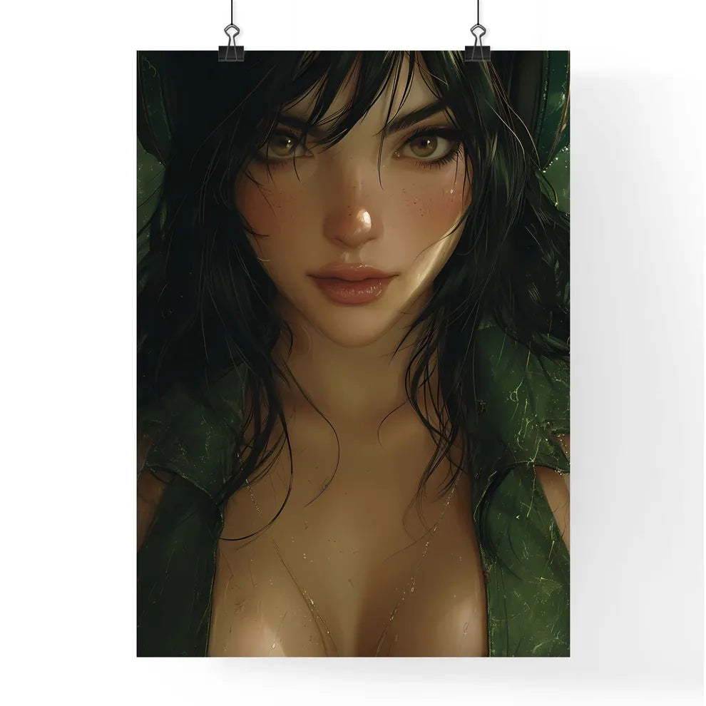 Chubby pin up girl Poster