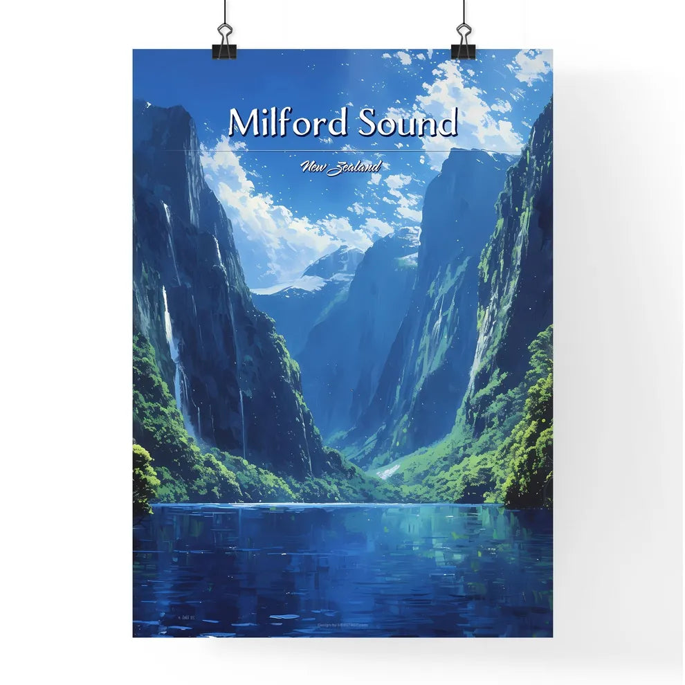 Milford Sound Poster