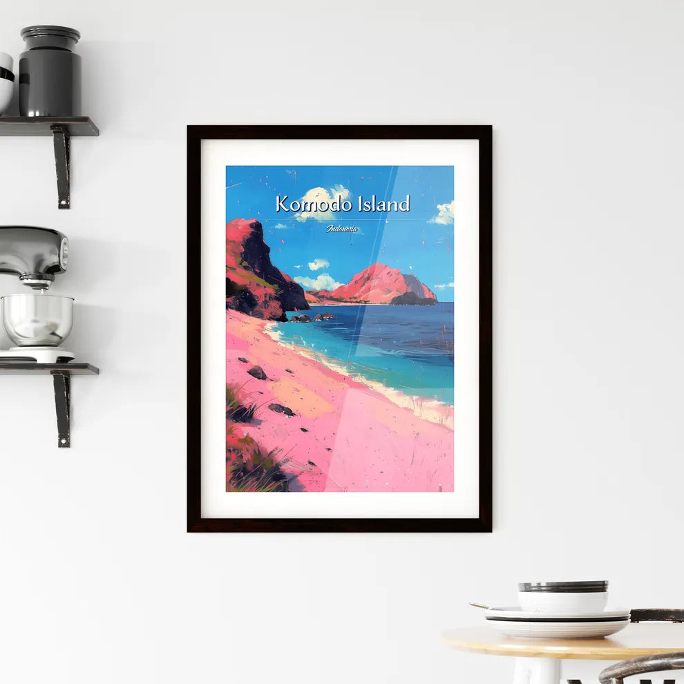 Komodo Island Framed Print