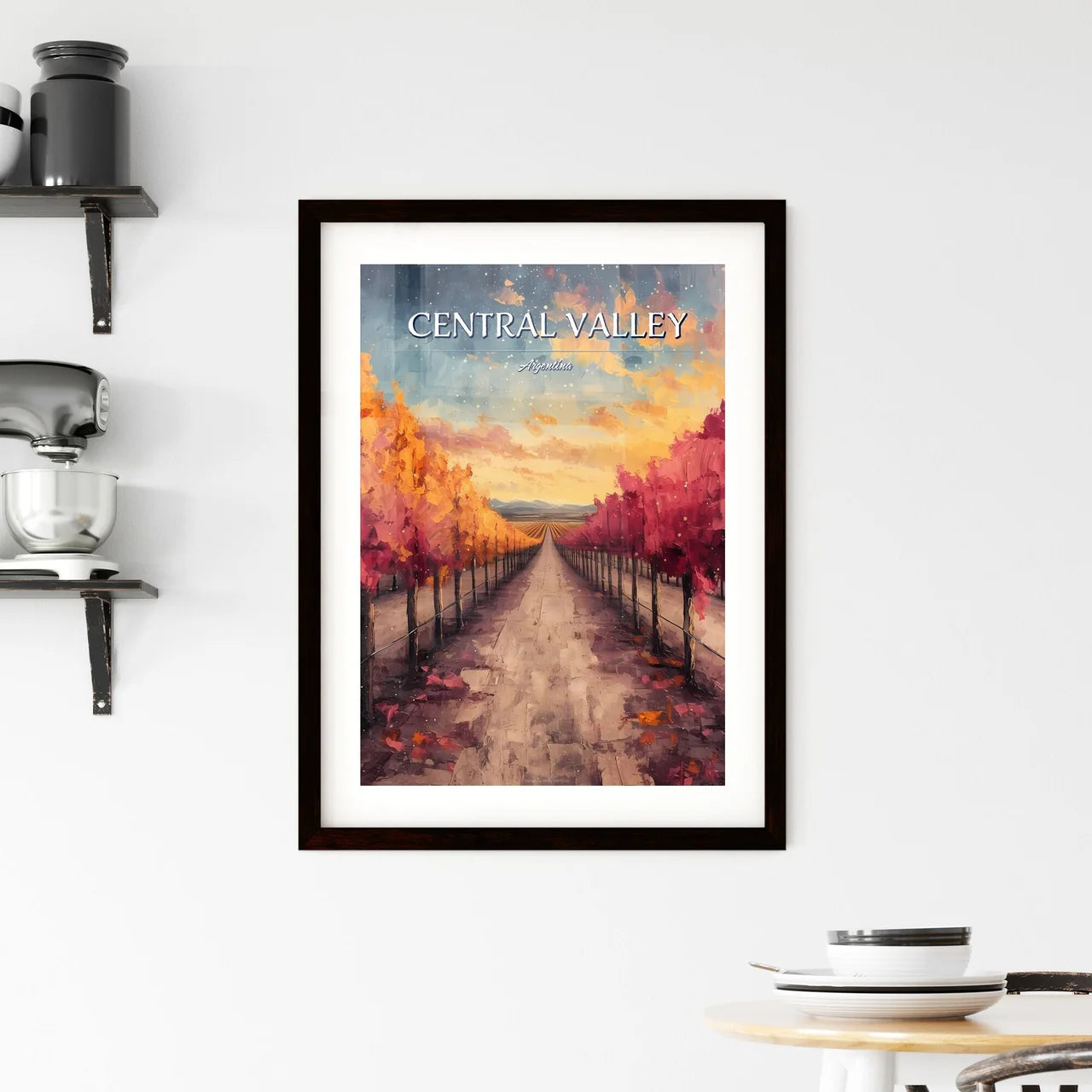 Central Valley Framed Print