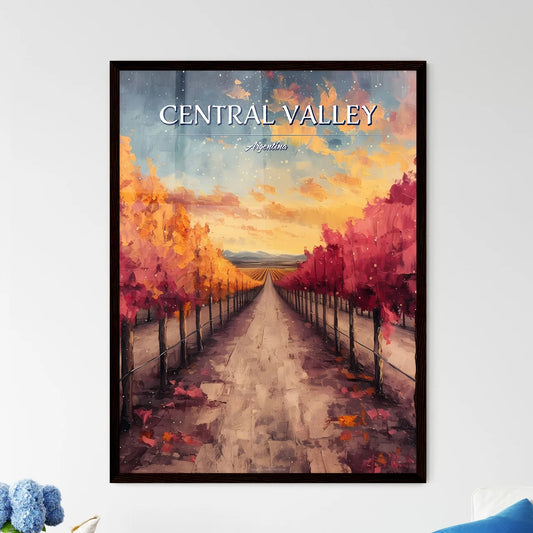 Central Valley - Framed Art Print