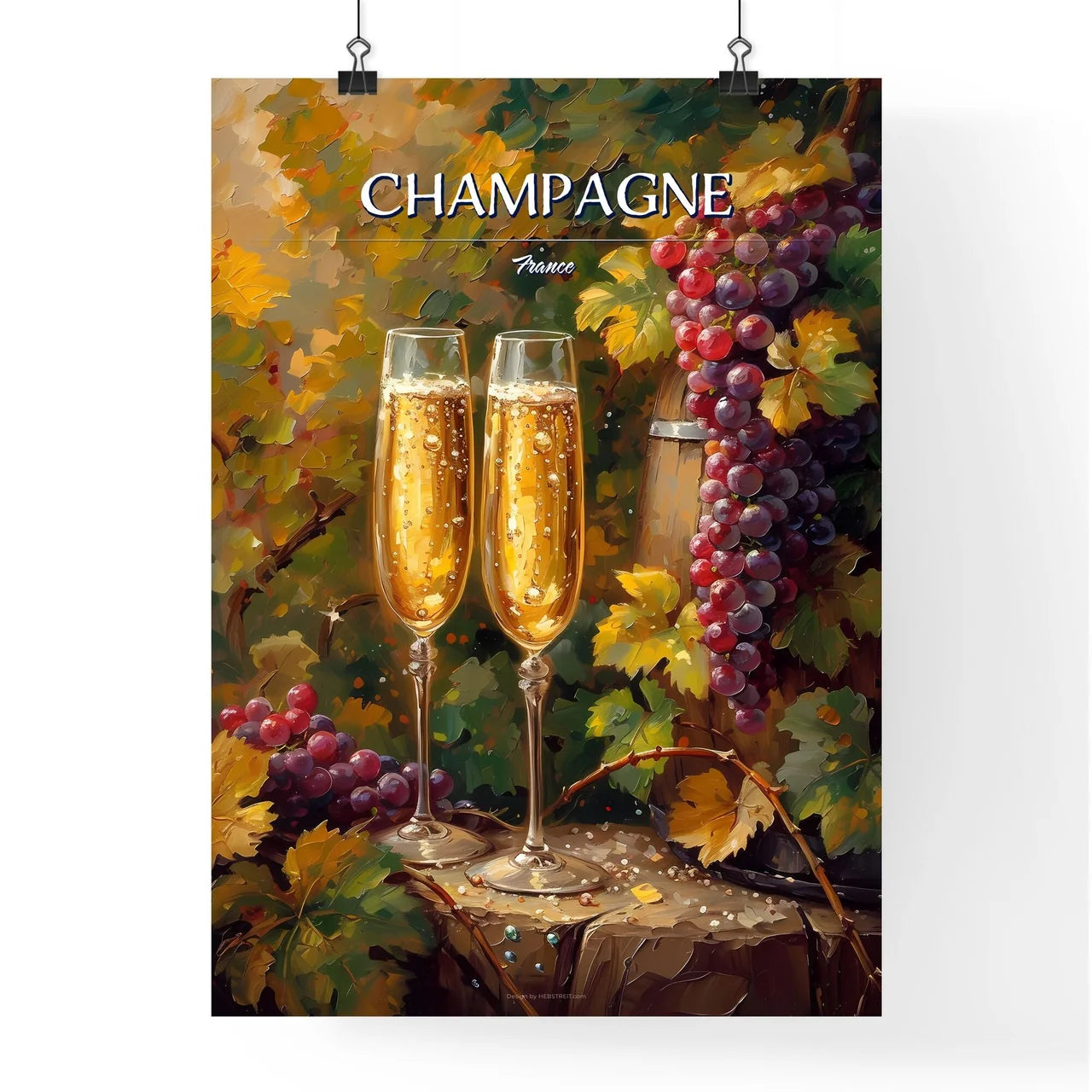 Champagne Poster