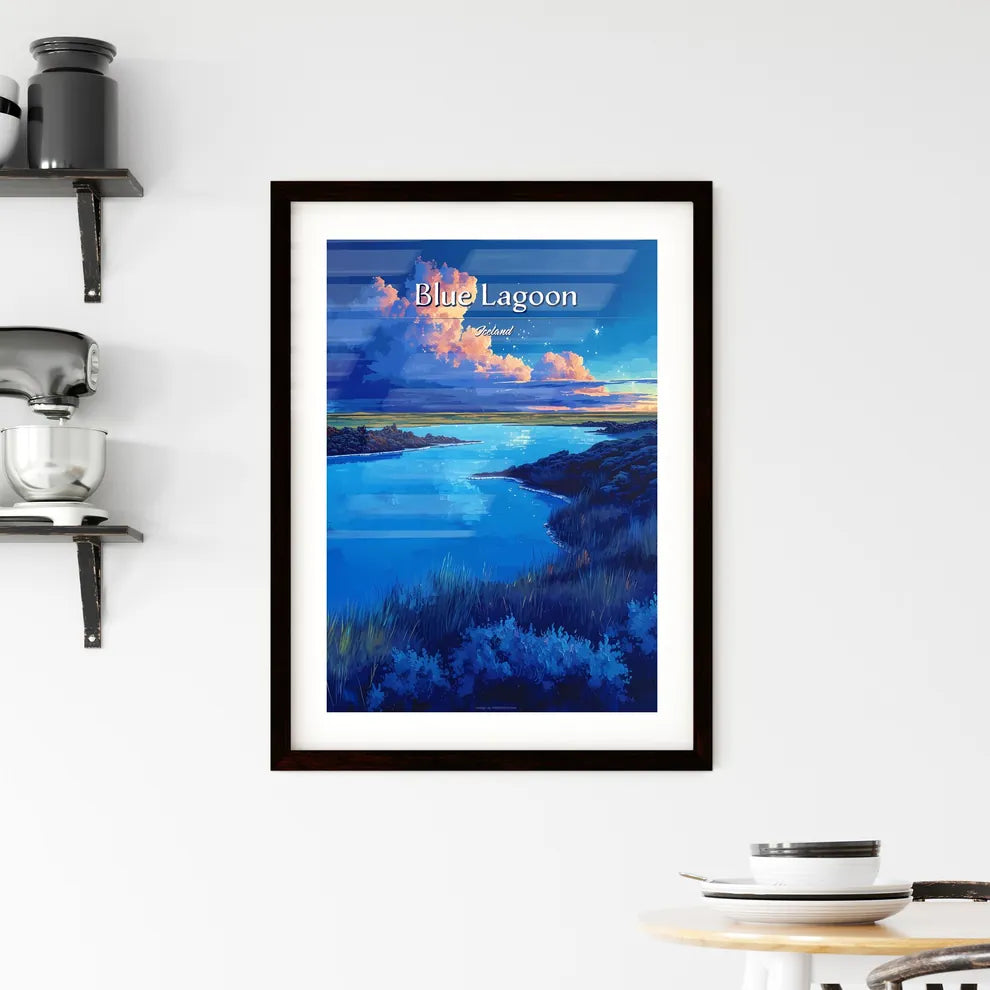 Blue Lagoon Framed Print