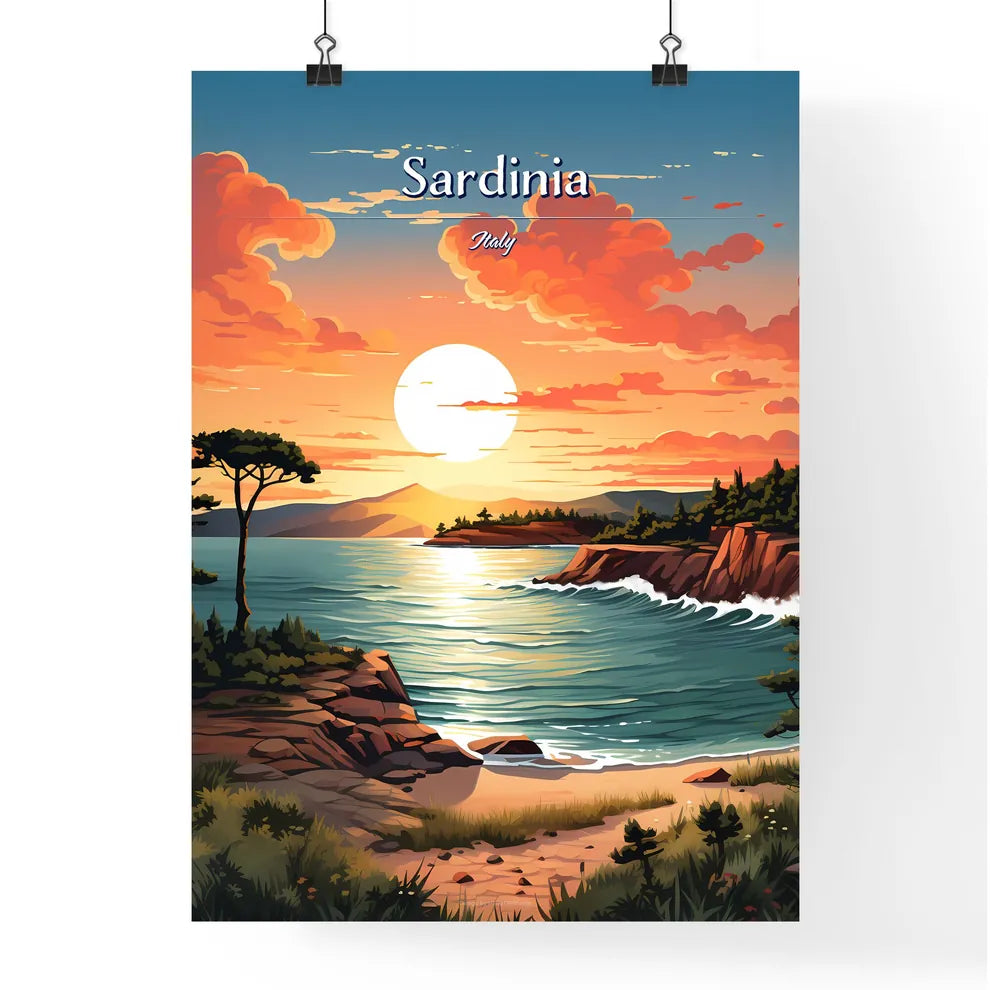 Sardinia Poster