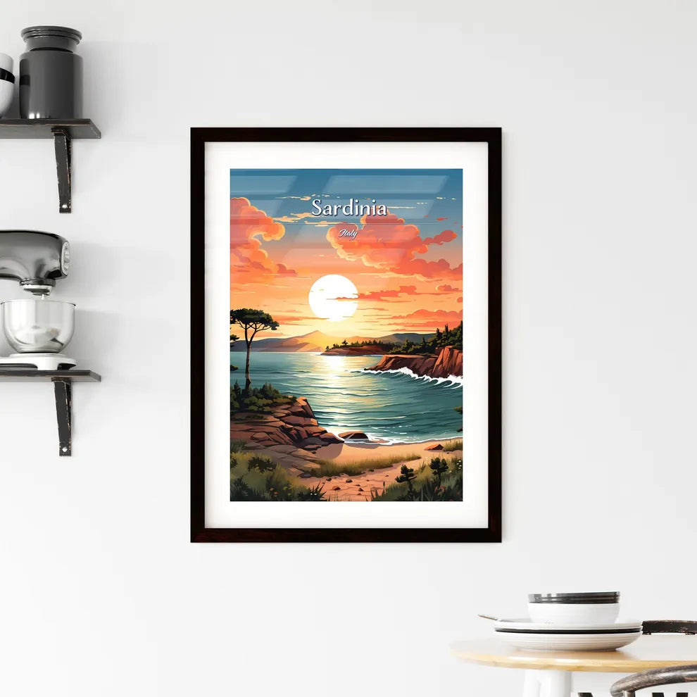 Sardinia Framed Print