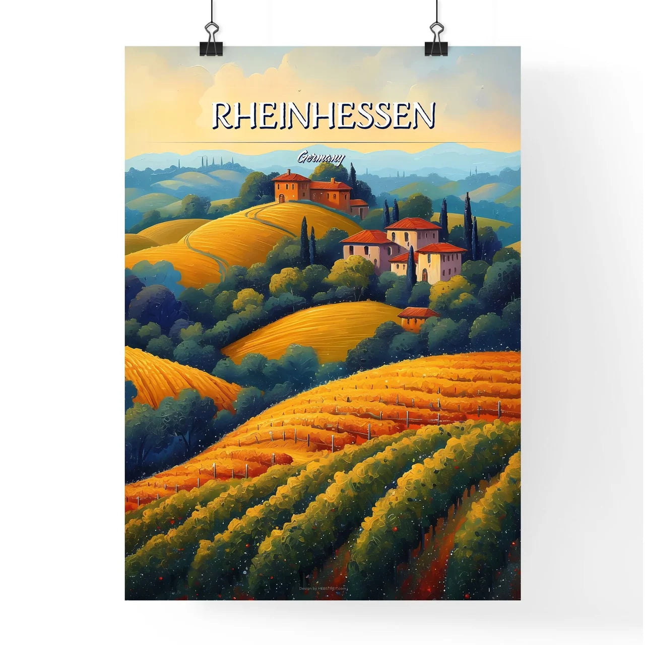 Rheinhessen Poster