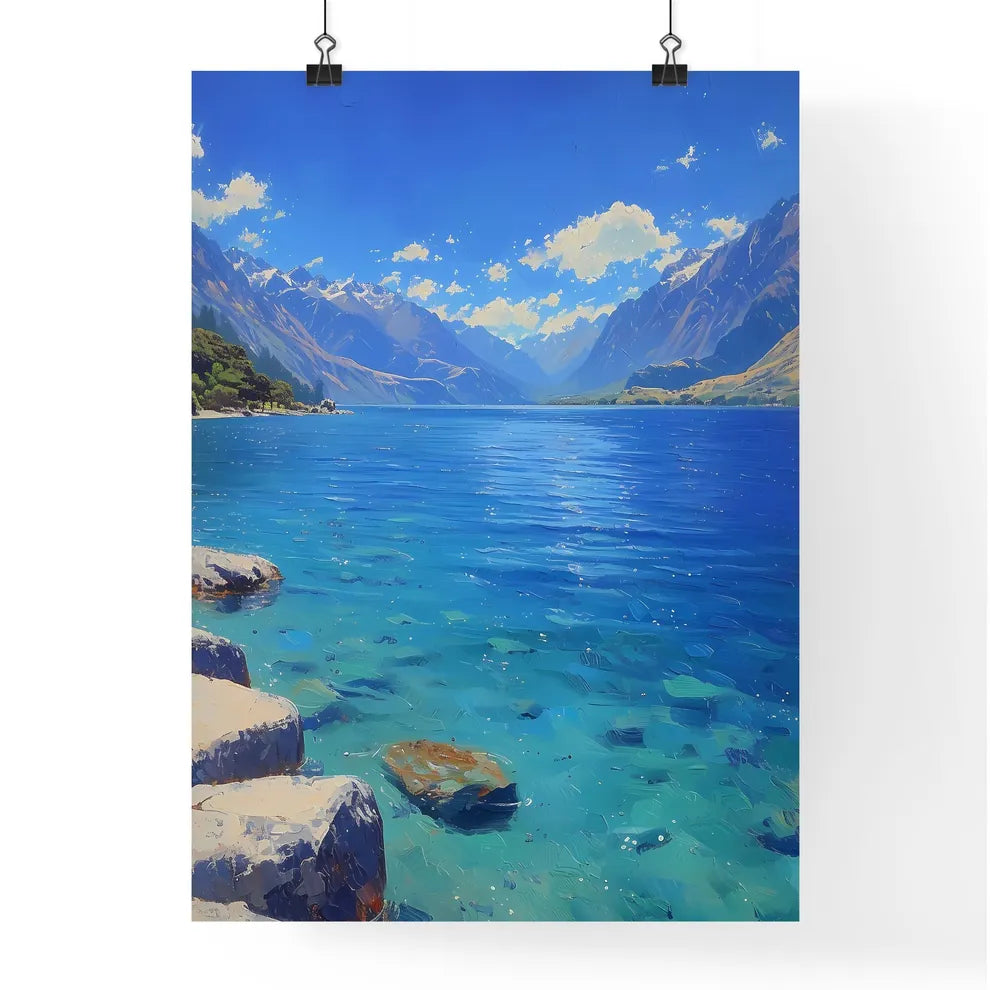 Lake Wakatipu Poster