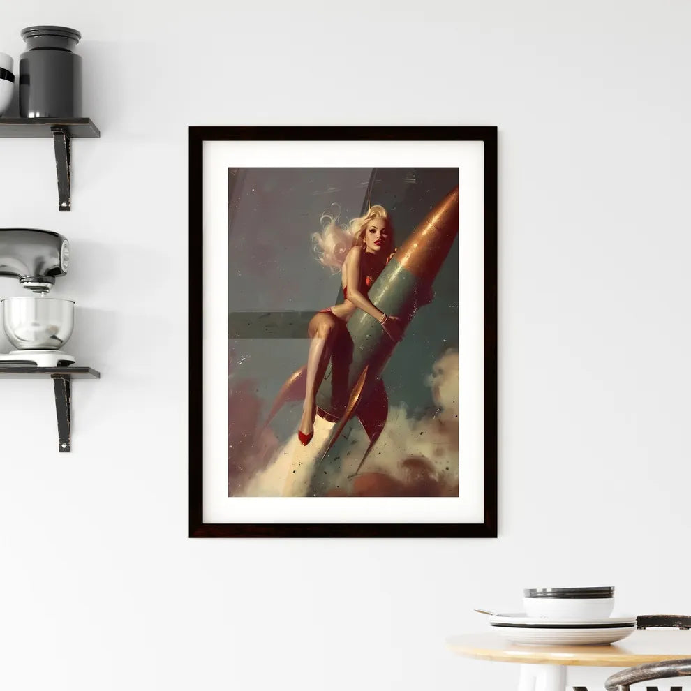 The head nurse sharply directed the nurses r Framed Print