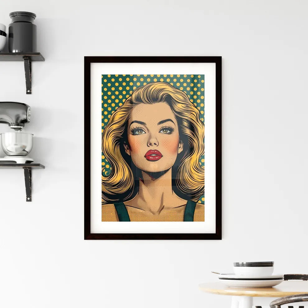 Vectorial illustration of vintage flames - A Framed Print