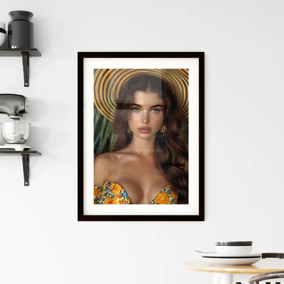 Posters and announcements design - Art print Framed Print