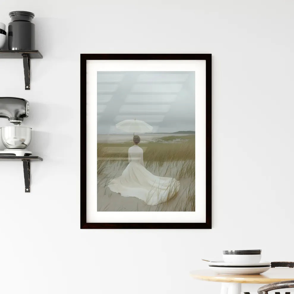 Realistic photo Framed Print