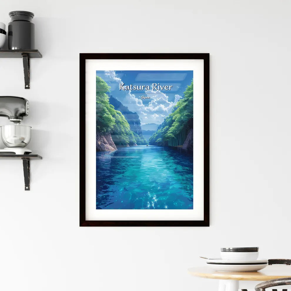 Katsura River Framed Print