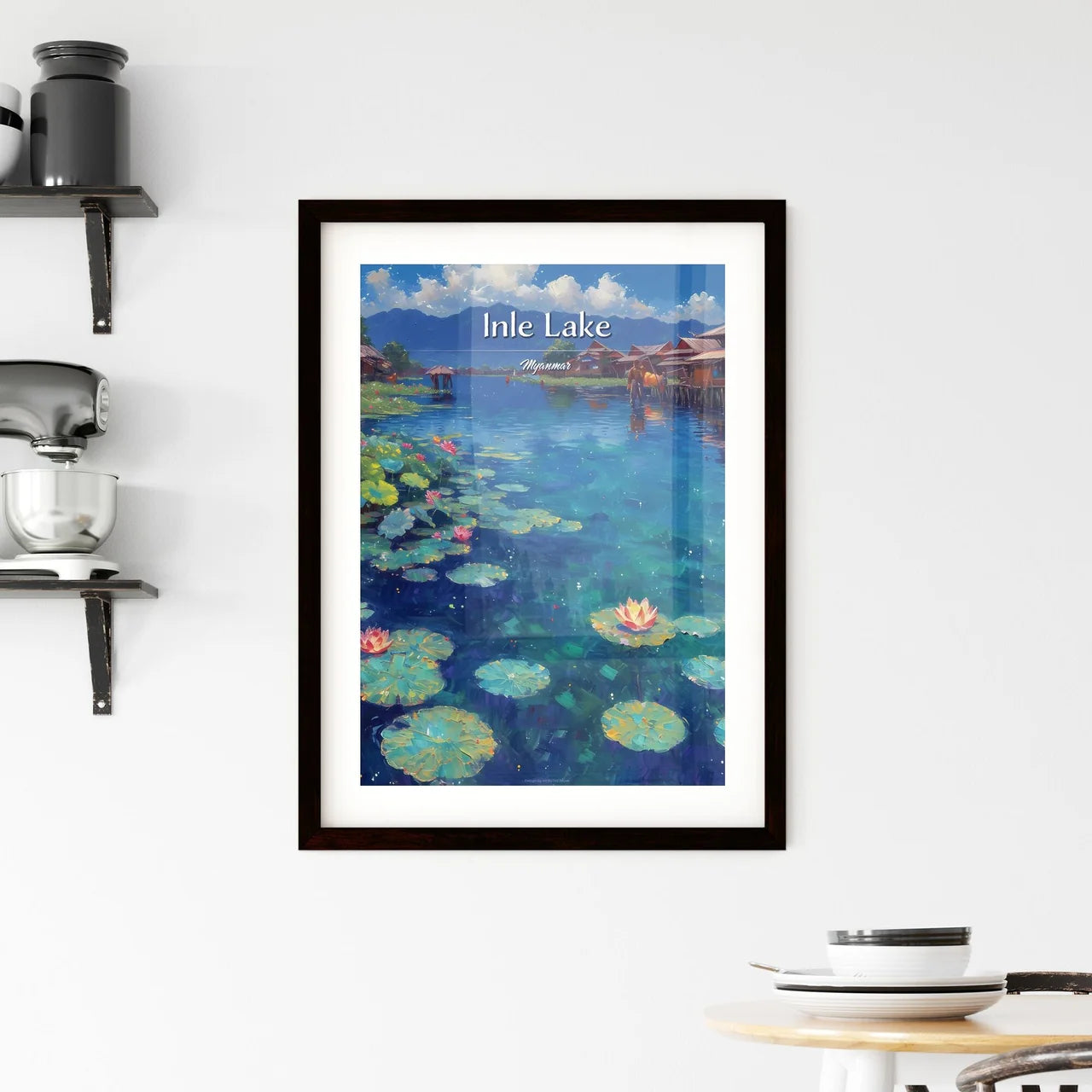 Inle Lake Framed Print