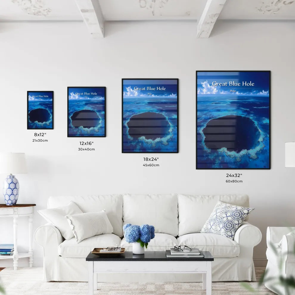 Great Blue Hole Size Chart