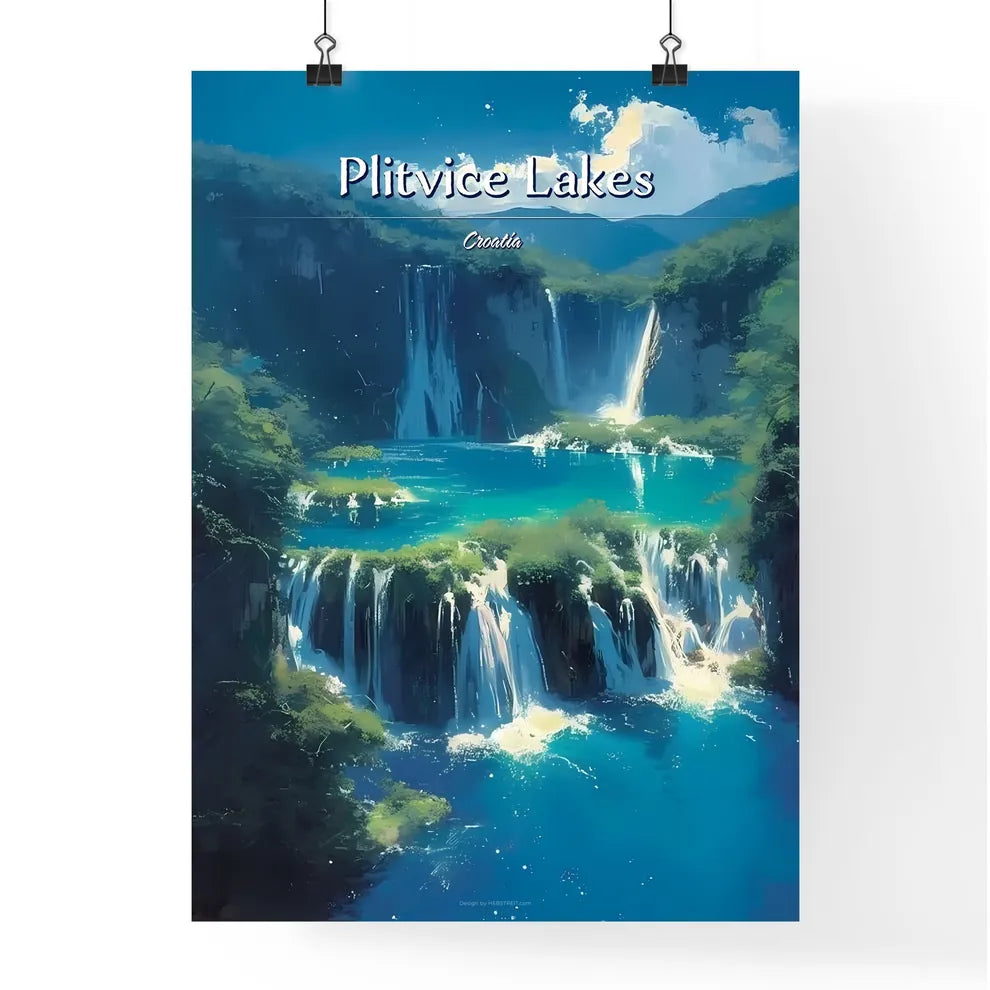 Plitvice Lakes National Park Poster