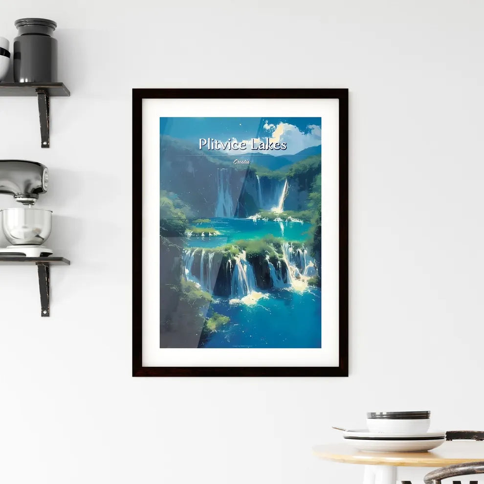 Plitvice Lakes National Park Framed Print