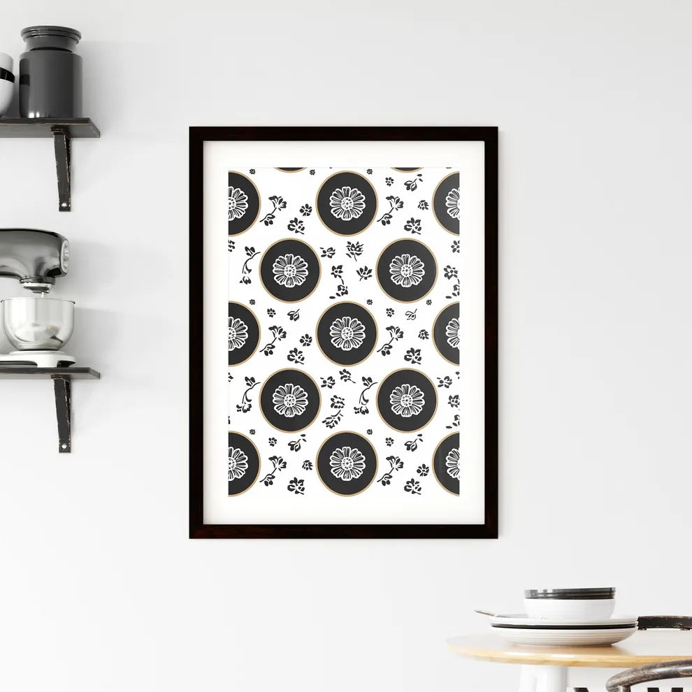Pattern design Framed Print