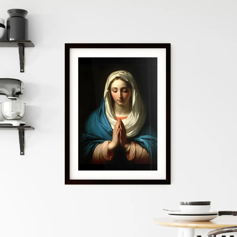 Holy Mary Framed Print