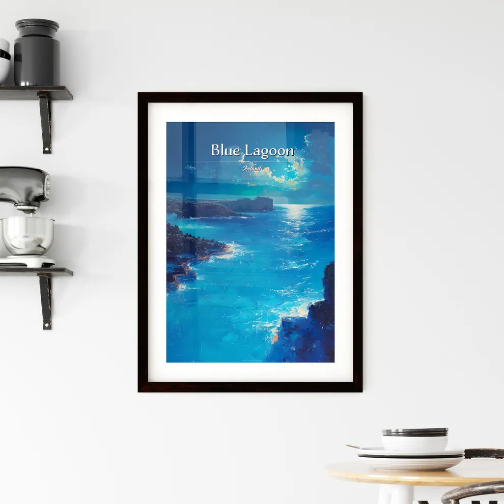 Blue Lagoon Framed Print
