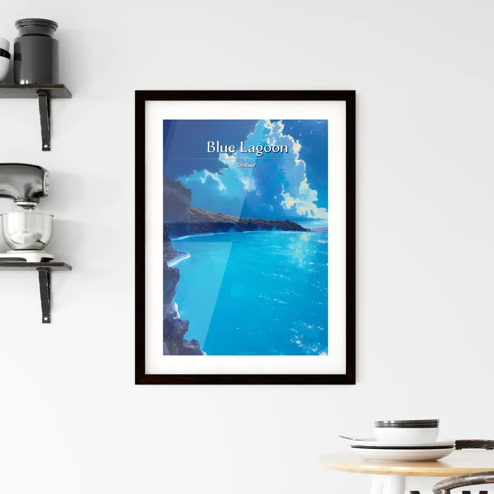 Blue Lagoon Framed Print