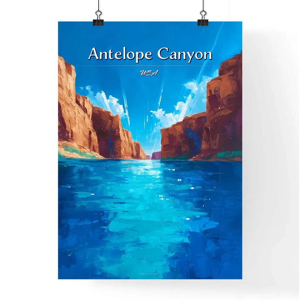 Antelope Canyon Poster