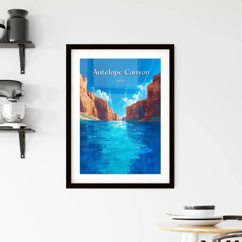 Antelope Canyon Framed Print