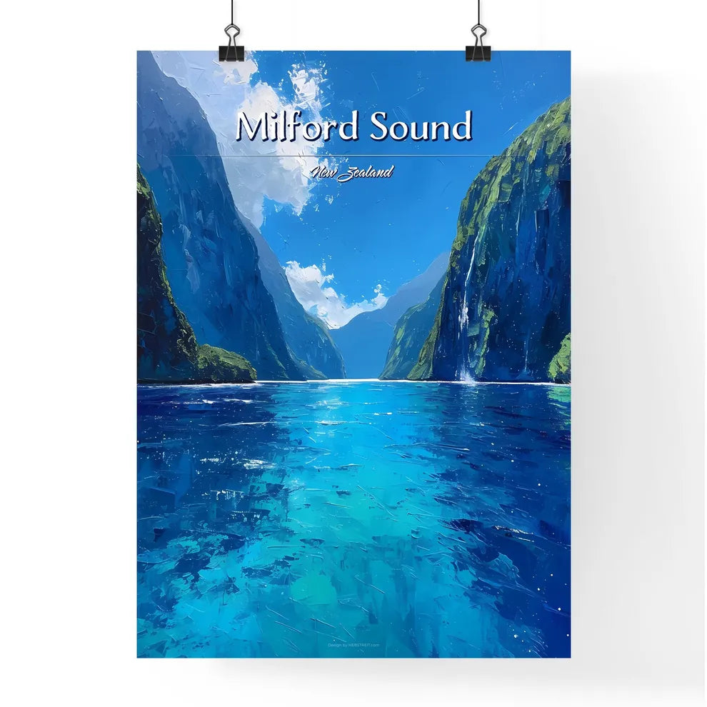 Milford Sound Poster