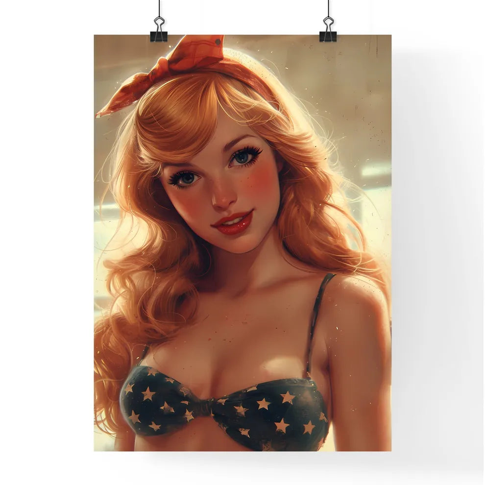 Pin up girl Poster