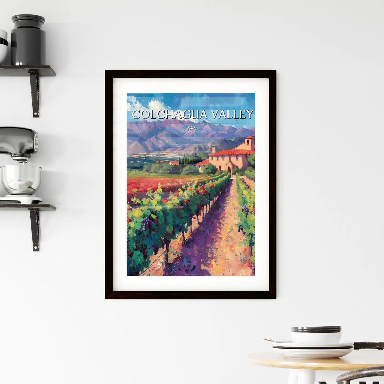 Colchagua Valley Framed Print