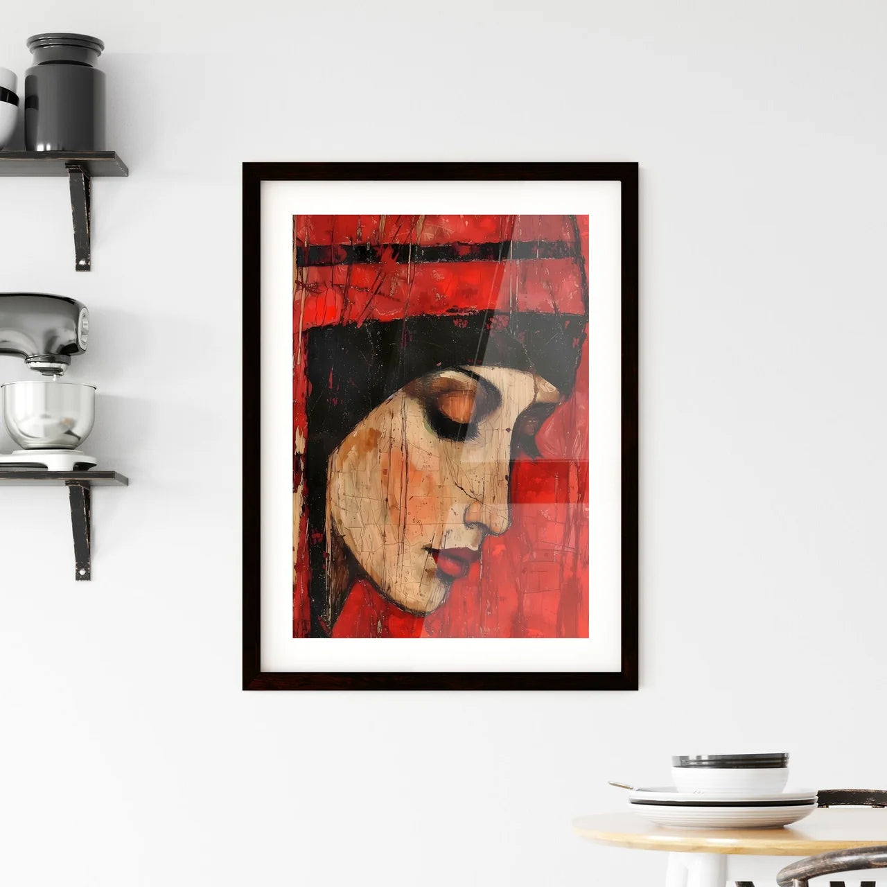 Holy Mary Framed Print