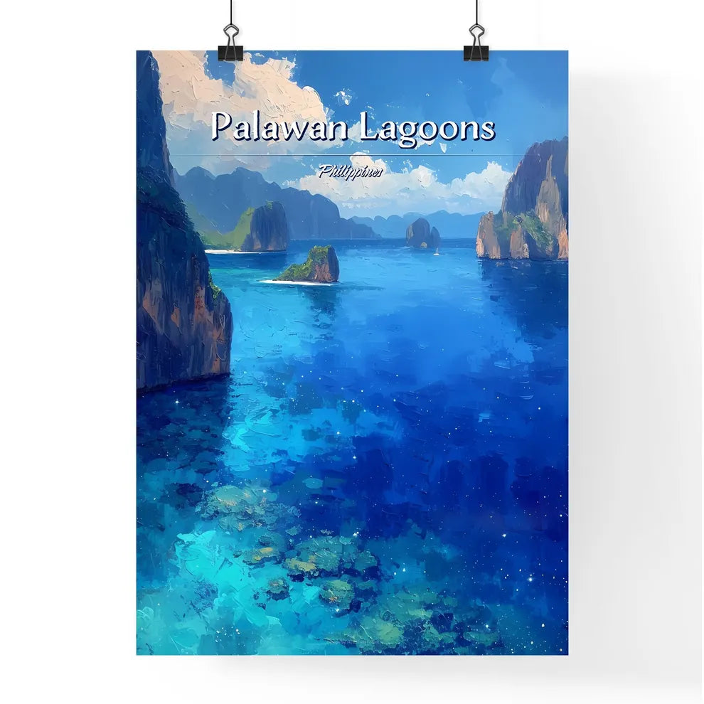 Palawan Lagoons Poster