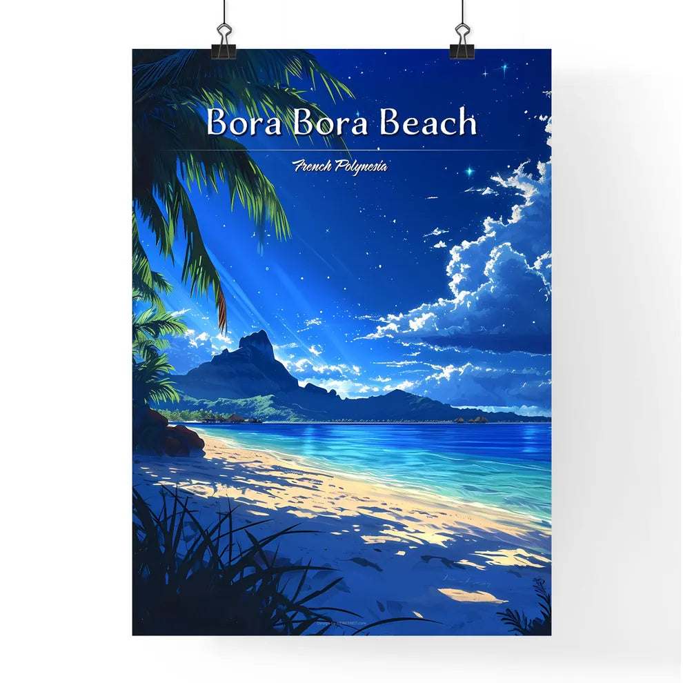 Bora Bora Beach Poster